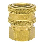 Foster 38fs Straight-thru Socket, 3/8 In Fpt, Brass. Fixed Price $13.59.