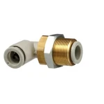 1pc Smc Corporation Kq2le08-00a Pneumatic Bulkhead(intl Via Eis Only + No Ff). Fixed Price $23.71.