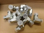 Brennan Forged Steel 90 Degree Elbow Adapter Qty 10 1502-08-08-fg. Fixed Price $26.50.