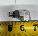 4-6 Aoeg5-s Parker 90 Degree Elbow Port Sae-orb Adapter 7/16 Male X 9/16 Female. Fixed Price $10.57.