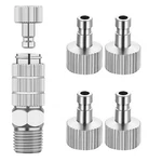 Airbrush Quick Disconnect Coupler Release Fitting Adapter Kit With 5 Pcs 1/8". Fixed Price $9.15.