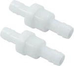 2 Pcs 3/8"(10mm) Plastic Check Valve Barb Hose With One Way Inline 3/8 Inch. Fixed Price $10.77.