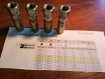 10655-5-4 Parker Parflex 55 Series Hose End ( Lot Of 4 ). Fixed Price $34.99.