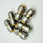 Pack Of 6 Sharkbite Max 1/2" Pb Transition Push To Connect Brass Fitting Ur4008. Fixed Price $56.95.