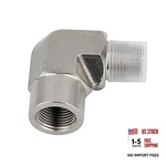 Yoebor Stainlss Steel 316 Forged Pipe Fitting 90 Degree Street Elbow 1/8" Npt. Fixed Price $20.37.