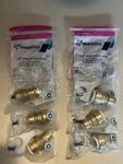 Lot Of 6 - Sharkbite Push To Connect (uip4008) 1/2 Ips X Cts Brass Fittings. Fixed Price $50.00.