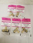 *lot Of 5* Tectite 1/2" Brass Ptc X Cts Street Outlet Tee. Fixed Price $29.99.