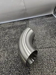 Sanitube 2wc6p-400 Butt Weld 90 Elbow Stainless Steel T316l, 4" Od. Fixed Price $74.60.