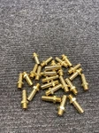 Lot Of 25 Parker Type 125hbl-6-2 Brass Hose Barb 3/8" To 1/8" Mnpt. Fixed Price $37.50.