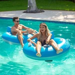 Motorized Pool Tube Candy Runner Float Blue Bumper Boat Adult/children. Fixed Price $177.83.