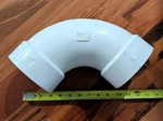 Genova 5 Pvc Dwv Long Sweep 90 Elbow Nsf New. Fixed Price $39.99.