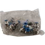 (pack Of 10) New Festo 186108 Fittings Qs-g1/4-6-i G1/4 Thd 6mm Tube. Fixed Price $49.99.