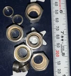5 Sets Of Tylok 3/8 Cbc-lok Double Ferrules (5 Nuts, Front & Back Ferrules). Fixed Price $24.26.
