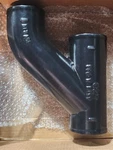 New Age 3 X Cast Iron No Hub Pipe Sanitary Upright Wye Plumbing Fitting. Fixed Price $55.00.