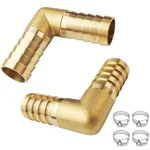 Jenswill 2pcs 3/4" Brass Hose Barb Fitting 90 Degree 3/4 Inch, Gold. Fixed Price $16.63.