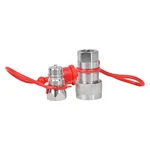 1/2" Ag Hydraulic Quick Connect Couplers Couplings, Poppet Pioneer Parker Style. Fixed Price $17.90.