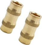 Legines Dot Brass Push In Fitting Air Brake Union 5/8" Tube Od (pack Of 2). Fixed Price $20.05.