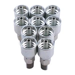 10pcs Hydraulic Hose Fitting W/ 1/2" Jic Female For Parker 10643-8-8. Fixed Price $44.07.