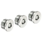 Patikil 7/8-14unf Internal Hex Head Pipe Fitting Plug, Male 7/8-14unf, Silver. Fixed Price $16.60.