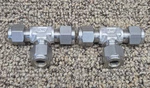 2 Pack Of 3/8 Tube Od 316ss Tee Fitting Dk-lok Dt-6-s. Fixed Price $32.00.