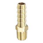 Brass Pipe Barb Straight Fitting 5/16"xnpt 1/8 Male Thread Connector. Fixed Price $8.01.