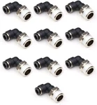 Push To Connect Air Fittings 1/4 Inch Od Tubing X 1/8" Npt Elbow Line Quick. Fixed Price $17.99.