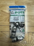 6 Pack Sharkbite K016z6 Evopex Straight Coupling 3/4" Push-to-connect 36e. Fixed Price $18.00.