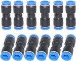 Beduan Push To Connect Fitting, 5/32" 4mm Or 5/32(12pcs), Black, Blue. Fixed Price $10.94.
