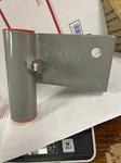 Tommy Docks Gray Steel Outside Corner Bracket 1-1/4" A-50000. Fixed Price $29.00.