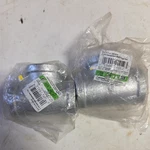 2-pack Lot Stz 311 T-114 1-1/4" Galvanized Steel Pipe Tee Fpt Female Threaded. Fixed Price $12.00.
