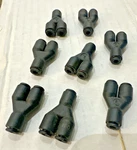 8 Legris 3140 53 00 Y Union 1/8 Tube Push To Connect Pneumatic Air Line Fitting. Fixed Price $45.00.