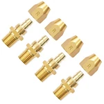 Pronese 2pcs Premium Solid Brass Pneumatics Reusable Rubber Hose-end Repair F.... Fixed Price $22.74.