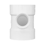 Charlotte Pipe Sanitary Tee Pvc Dwv 4 " X 2 Sch 40 (5-pack). Fixed Price $66.21.