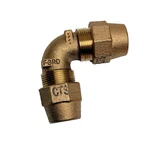 L44-33-g-nl Ford 3/4" Cts Grip Joint, Brass 90 Degree Elbow Coupling, No Lead. Fixed Price $63.49.