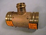 Viega Propress Fittings - 91412 Xl Bronze Tee 3"x 2-1/2". Fixed Price $111.65.