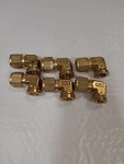 Lot Of 6 Tylok Tube Fitting 5/8" X Union Elbow Brass. Fixed Price $39.99.