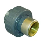 Pvc, Brass Union, Fnpt X Socket, 1-1/2 In Pipe Size, 859-015br. Fixed Price $304.99.