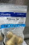 3pack New Jones Stephens C77447lf 3/4" X 1/2" Plumbite Push On - Brass. Fixed Price $30.00.