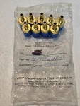 12 Quantity Of Parker 4-4 T2hf-b 1/4" Cpi Tube Fittings Comp X (9 Qty). Fixed Price $87.29.