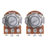 18-spline 15mm Guitar Mini Size Pots B250k Short Split Shaft Audio Taper Pote.... Fixed Price $13.11.