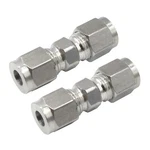 Goldpea Stainless Steel 304 Compression Union 8mm Od X Tube Fitting Pa.... Fixed Price $16.49.