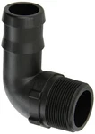 Banjo Hb150-90 Polypropylene Hose Fitting, 90 Degree Elbow, 1-1/2" Npt Male X. Fixed Price $11.89.