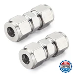 Yoebor Metalwork Metric 304 Stainless Steel Compression Tube Fitting Union. Fixed Price $13.54.