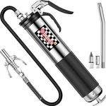 Pistol Grip Grease Gun Heavy Duty Professional 6000 Psi W/quick Release Coupler. Fixed Price $29.97.