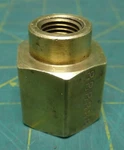 Parker Hannifin 208p-12-8 Brass Reducer Coupling 3/4" Female Npt X 1/2" Male. Fixed Price $19.24.
