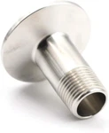 Beduan 1.5 Tri Clamp To 1/2 Npt Male Stainless Steel Sanitary Fitting Home .... Fixed Price $13.90.