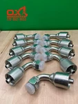 10 Pack Aftermarket Parker 43 Series 1j943-6-6 3/8" Orfs Female 90 To Hose. Fixed Price $76.95.