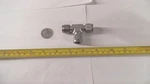 Brennan Stainless 3 Way Tee Union 3/8 Tube N2603-06-06-06-ss. Fixed Price $24.59.