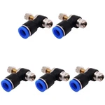 5pcs Pneumatic Quick Connect Air Hose Fittings, Od 8mm Tube X 1/8"npt Male Th.... Fixed Price $12.97.