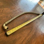 919-10 Parker Hose Assembly With Straight By 90 #10 Jic Ends 27". Fixed Price $65.00.